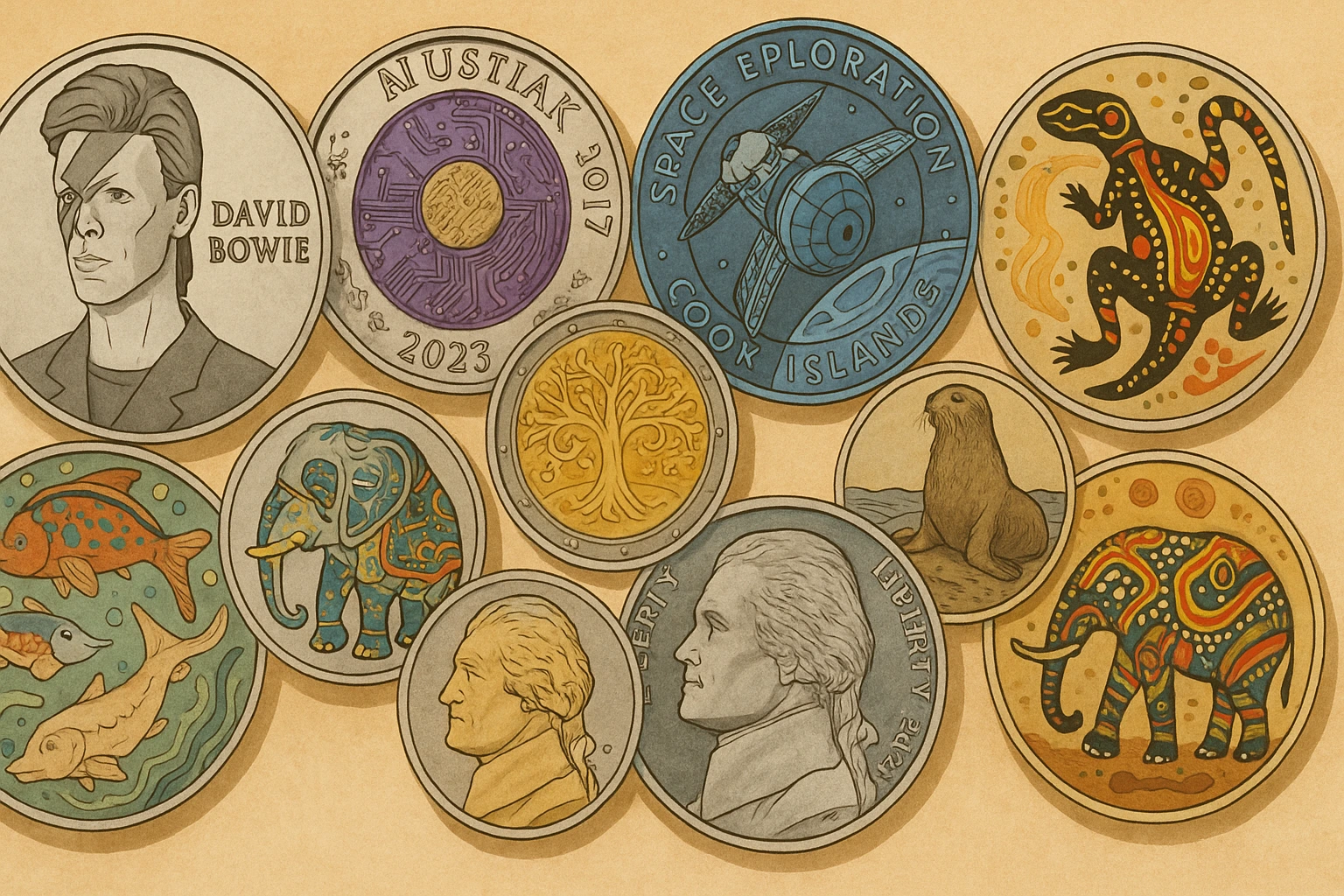 New and Great: Amazing Coins Struck in XXI Century