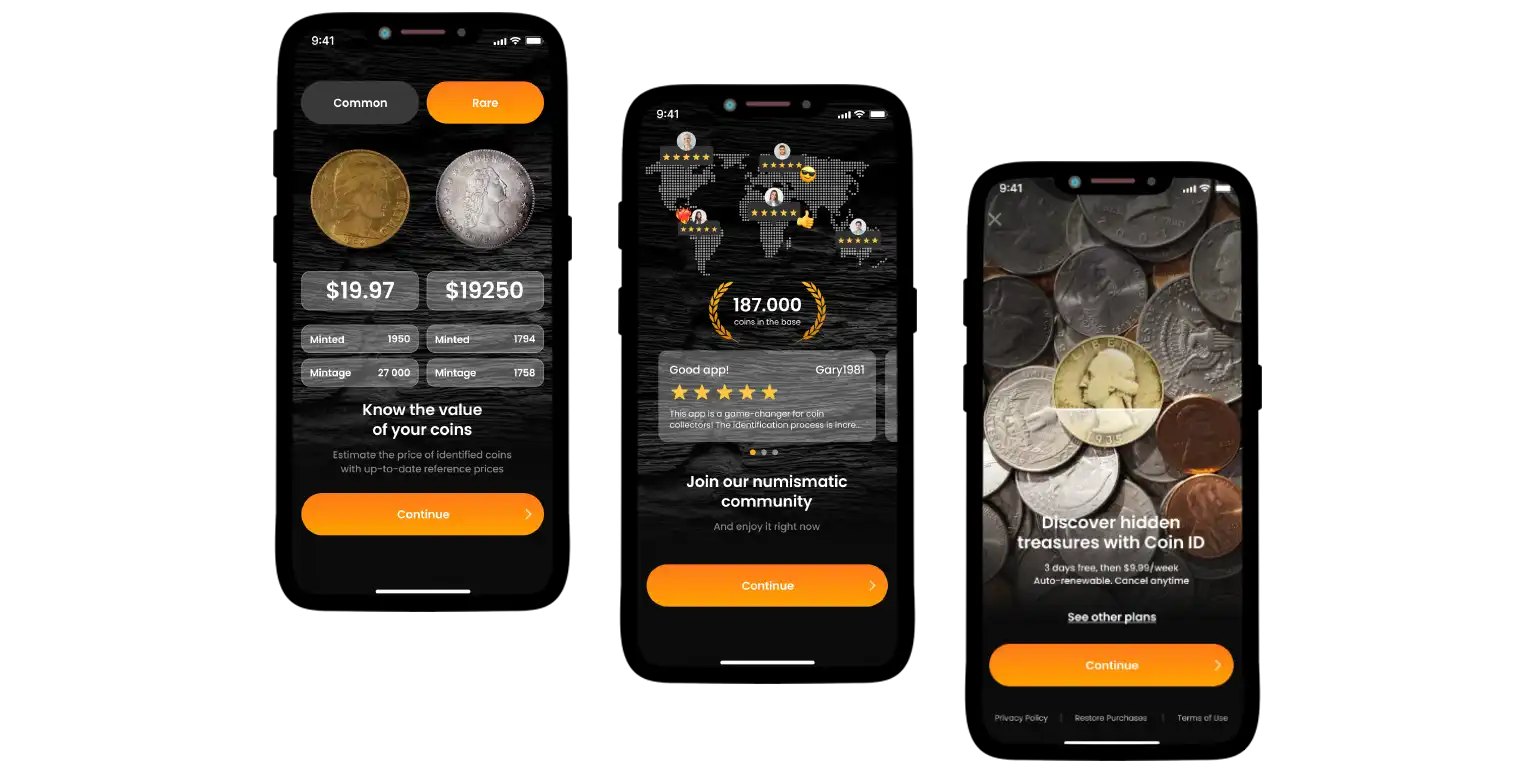 Coin ID Scanner benefits presentation.